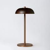 Wireless lamps - Cordless lamp BOLACHA Bronze - HISLE