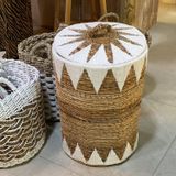 Caskets and boxes - Laundry basket with lid - XL - BALINAISA