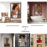 Paintings - FABRIC CHART: THE MORNINGS - CHACHA.ARTDECO