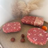 Food storage - Charlotte flat in zero waste fabric - LA FÉE L'A FAIT
