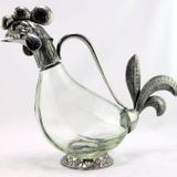 Carafes - COCKEREL CARAFE - LE POTIER D'ETAIN