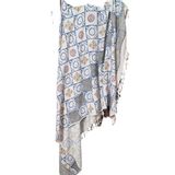 Pièces uniques - Plaid Afife en coton 150 x 220 cm imprimé à la main fait main - LALAY