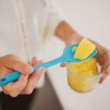 Kitchen utensils - Flexible silicone spatula and spoon — Kochblume - COOKJENY