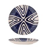 Assiettes au quotidien - Shama Assiette, Blue, Grès - BLOOMINGVILLE