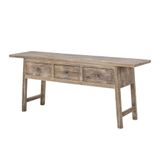 Commodes - Camden Table console, Nature, Reclaimed Pine Wood - CREATIVE COLLECTION