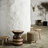 Design objects - Iron Stool with Grass - MADAM STOLTZ