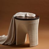 Other tables - PORTAL - 3D ceramic printed side table - KERAMIK