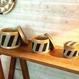Bathroom storage - Jewelry Boxes (Bali) BOS16 - Set of 3 - BALINAISA