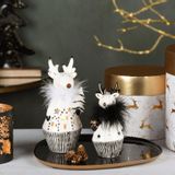 Decorative objects - Charme & Chique - Black & White Reindeer - DEKORATIEF