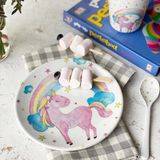Children's mealtime - Kids Unicorn & Dino Sets - FERN&CO.