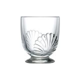 Glass - Set of 6 BELLE ILE cups - LA ROCHÈRE
