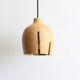 Hanging lights - Small unique wooden lightings for kitchen island - WOODENDREAMS