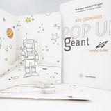 Customizable objects - Customizable POPUP cards - DIY - Giant Solar System - COLORIAGES POPUP