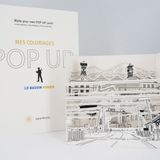 Objets personnalisables - Carte personnalisable - DIY - Bassin Minier - COLORIAGES POPUP