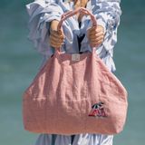Bags and totes - BEACH BAG DUSTY PINK - GENUIN