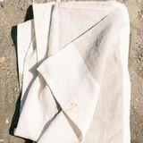 Bath towels - BEACH TOWEL NATURAL - GENUIN