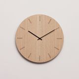 Clocks - Light oak wall clock - HEMVERK