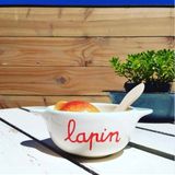 Couverts & ustensiles de cuisine - LAPIN - BOL BRETON REVISITÉ - PIED DE POULE