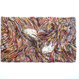 Unique pieces - Sculpture of recycled papers EFFERVESCENCE Wall decoration - HELENE SIELLEZ