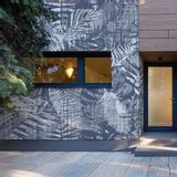 Outdoor space equipments - Tropical blue Outdoor Wallpaper - ACTE-DECO