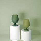 Crockery - Sage + Olive | Stemm |Silicone Unbreakable Wine Glasses - PORTER GREEN