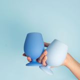 Crockery - Sky + Kingfisher | Stemm |Silicone Unbreakable Wine Glasses - PORTER GREEN