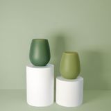 Crockery - Sage + Olive | Fegg | Silicone Unbreakable Glasses - PORTER GREEN