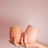 Crockery - Peach + Petal | Fegg | Silicone Unbreakable Glasses - PORTER GREEN
