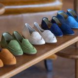 Chaussures - MOCASSINS DAIM - TRAVAUX EN COURS...