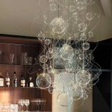 Suspensions - Lustre Bulle Fibre Optique Bulle - MOSS SERIES