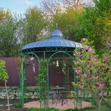 Banquettes pour collectivités - Kiosque en fer forge - JARDIN FURNITURE