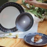 Gifts - Dinner Plate - Walk in the Rain Collection - LOR HOME