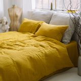 Bed linens - FITTED BED SHEET PUMPKIN SWEET - GENUIN
