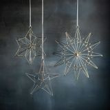 Other Christmas decorations - KALEIDOSKOP, wooden star, handmade, Christmas decoration, X-mas - KLATT OBJECTS
