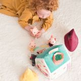 Jouets enfants - Les maisons du loup et des 3 petits cochons - LILLIPUTIENS