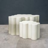 Tables basses - Tables Gigognes Lithos - (mortier) (sur-mesure) - MANUFACTURE XXI