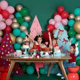 Christmas table settings - 8 Jurassic Dinosaur Plates - MY LITTLE DAY
