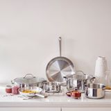 Casseroles - SERIE DE 3 CASSEROLES INOX CICLA 16/20 CM - BEKA