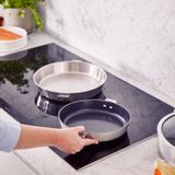 Frying pans - 24 CM EVOLUTION STAINLESS STEEL PAN BODY - BEKA