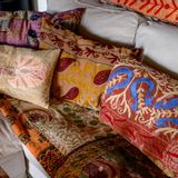 Fabric cushions - Suzani Vintage cushion covers - QUOTE COPENHAGEN APS