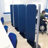 Office design and planning - Spinning acoustic divider - ABSOTEC ABSORCIÓN ACÚSTICA