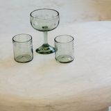 Stemware - Hand-etched Spikes Cocktail Glass - MAAKO