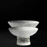 Art glass - [Yurigonggi] Black and White - KOREA CRAFT & DESIGN FOUNDATION