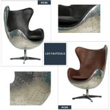 Assises pour bureau - La gamme de fauteuil & Canapé Aviateur - JP2B DECORATION