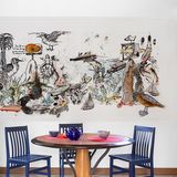 Tapestries - Panoramic iodé - Wall decor / Wallpaper / Coverings - CHARLOTTE MASSIP