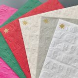 Serviettes - Christmas Letters Embossed Napkins - PPD PAPERPRODUCTS DESIGN GMBH
