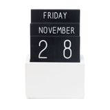 Stationery - WOOD PERPETUAL CALENDAR HF - HELIO FERRETTI