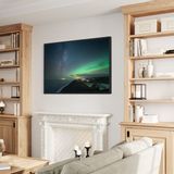 Art photos - Northern Lights in Iceland. Black wooden frame with the anti-reflex glass - ANNA DOBROVOLSKAYA-MINTS