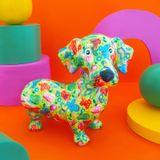 Ceramic - MONEY BOX DACHSHUND DENNIS - POMME PIDOU