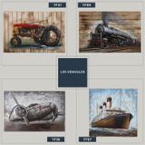 Paintings - The Industrial 3D Artworks. - JP2B DECORATION